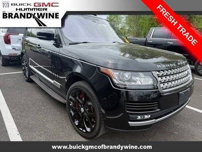 2016 Land Rover Range Rover HSE