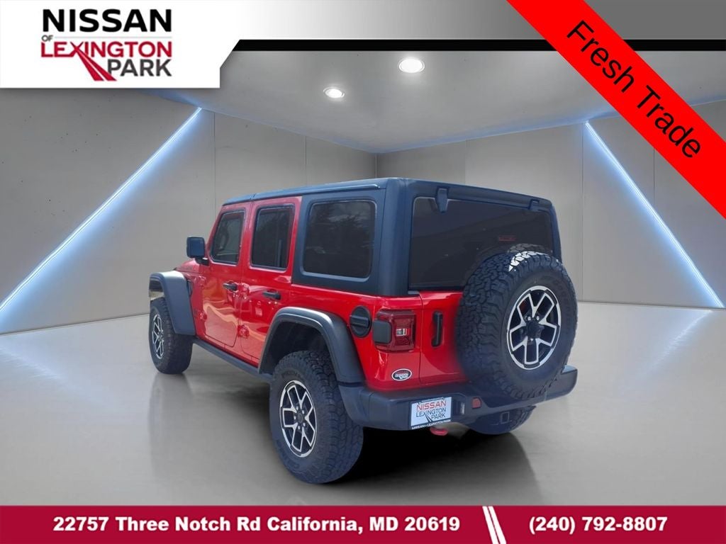 2024 Jeep Wrangler Rubicon 4DR 3 PIECE HARDTOP "ONE OWNER"