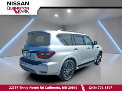 2023 Nissan Armada Platinum - Rear-Seat Entertainment