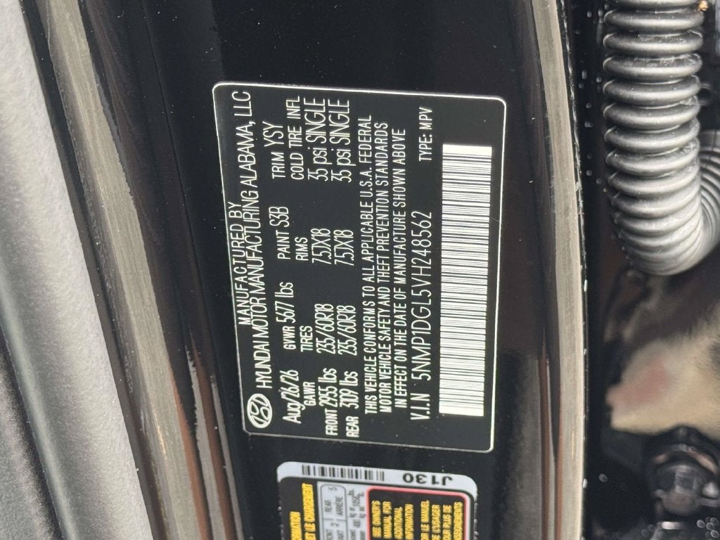 2027 Hyundai Santa Fe SE