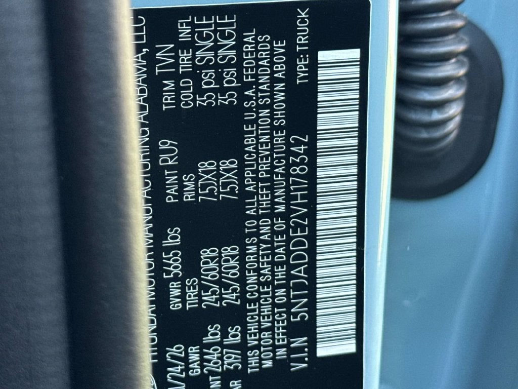 2027 Hyundai Santa Cruz SE