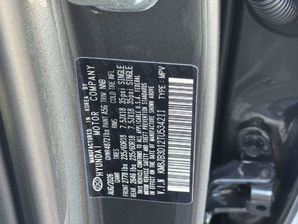 2026 Hyundai Tucson Hybrid SEL