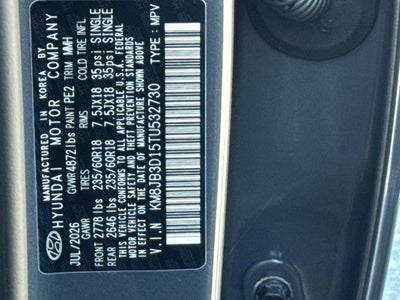 2026 Hyundai Tucson Hybrid SEL