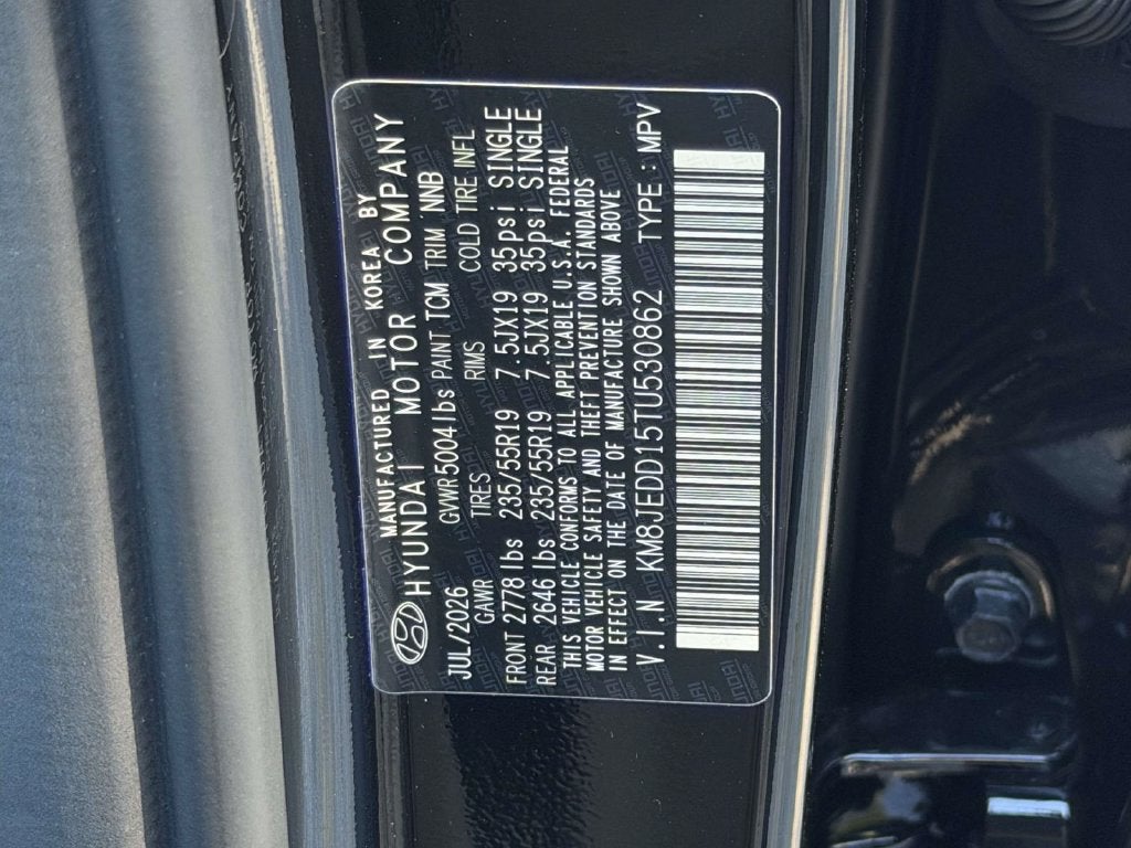 2026 Hyundai Tucson Hybrid Night