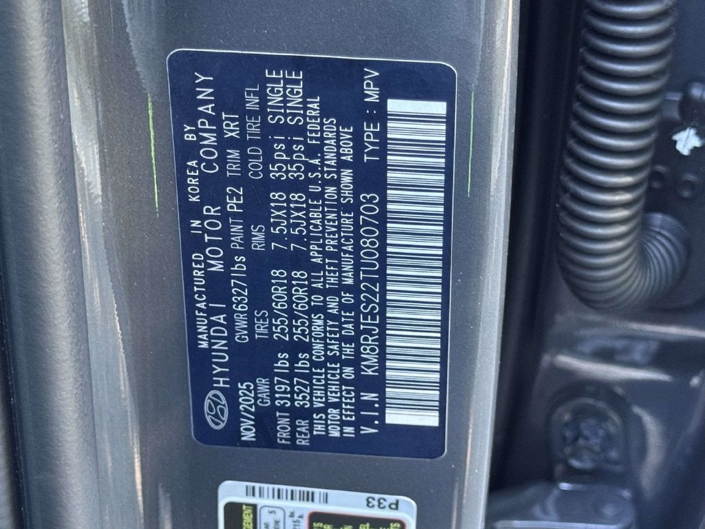 2026 Hyundai Palisade XRT Pro
