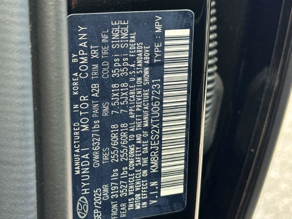 2026 Hyundai Palisade XRT Pro