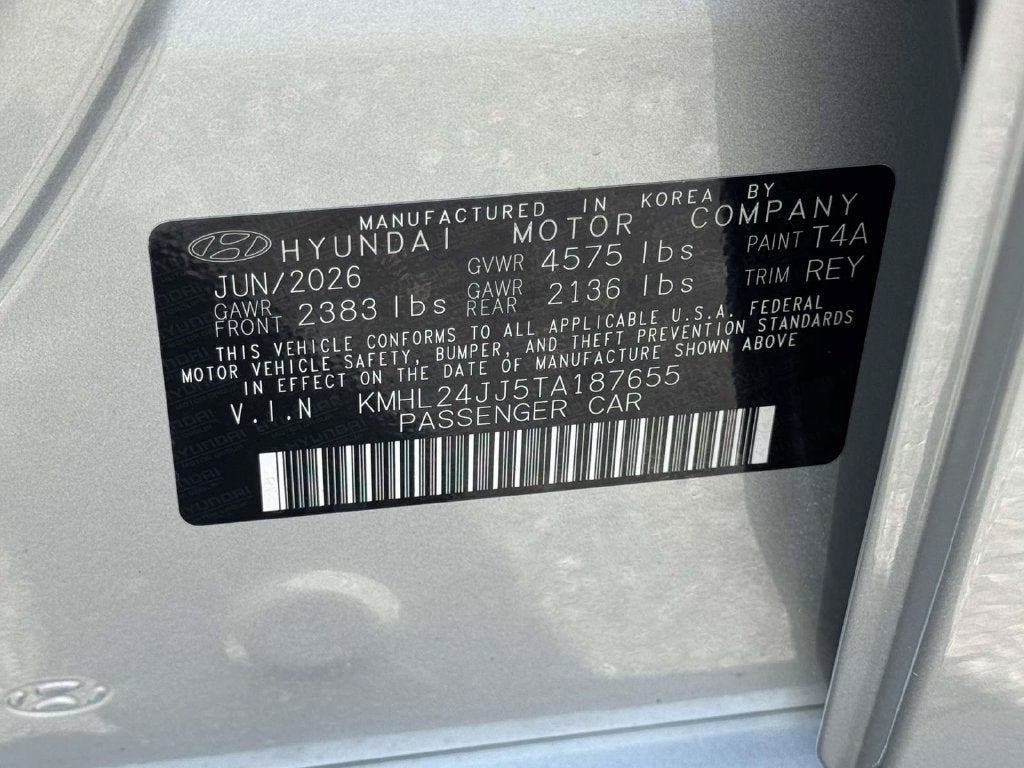 2026 Hyundai Sonata Hybrid Blue