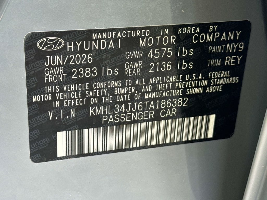 2026 Hyundai Sonata Hybrid SEL