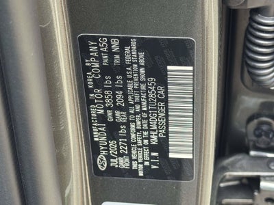 2026 Hyundai Elantra SEL Sport