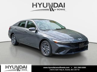 2026 Hyundai Elantra Hybrid Blue