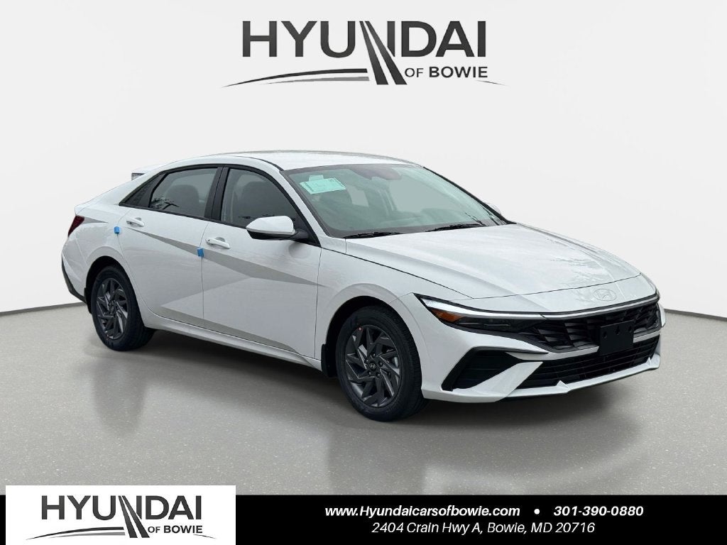 2026 Hyundai Elantra Hybrid Blue
