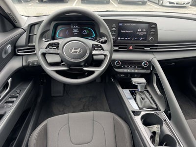 2026 Hyundai Elantra Hybrid Blue