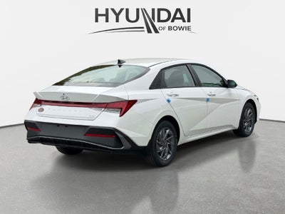 2026 Hyundai Elantra Hybrid Blue