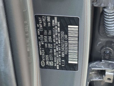 2026 Hyundai Elantra SEL Sport