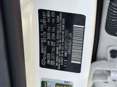 2026 Hyundai Elantra SEL Sport