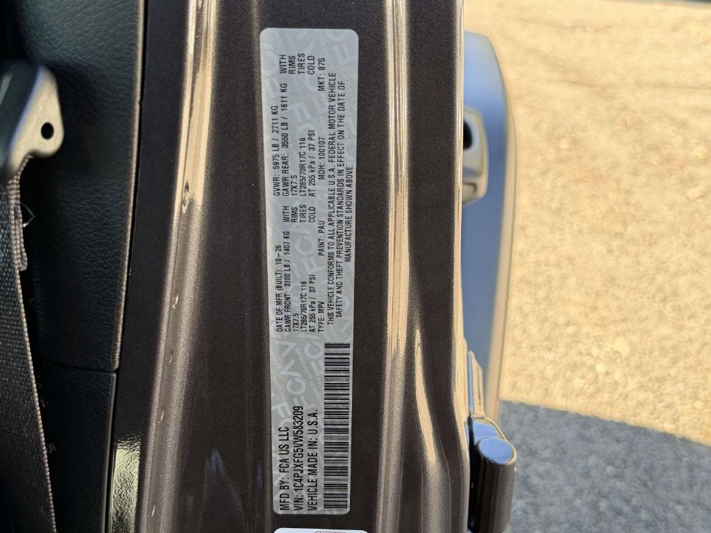 2027 Jeep Wrangler WRANGLER 4-DOOR RUBICON