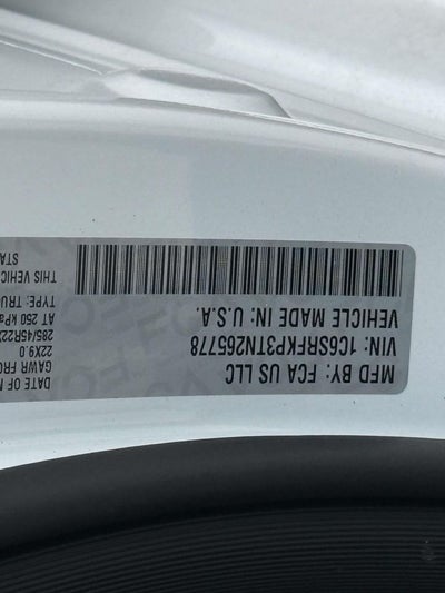 2026 RAM Ram 1500 RAM 1500 TUNGSTEN CREW CAB 4X4