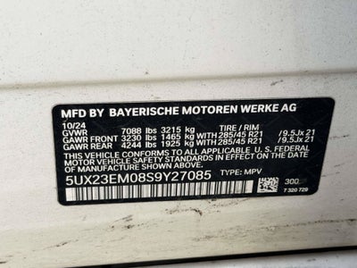 2025 BMW X7 xDrive40i